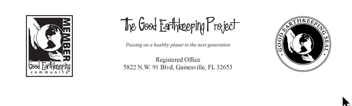 The Good Earthkeeping Project