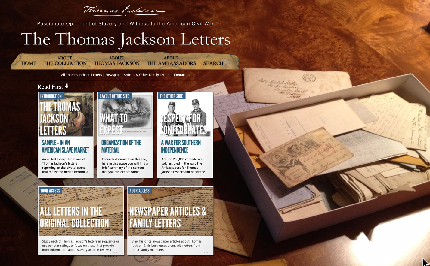 The Thomas Jackson Letters By John Paling